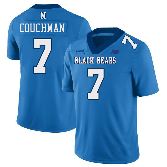 Maine Black Bears #7 Latrell Couchman College Football Jerseys,Uniforms-Light Blue